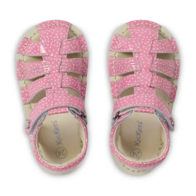 Kick Sandal unisex para bebés Fruit Light Pink