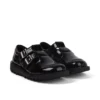 Kick T Double para mujer, charol negro