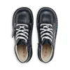Kickers Junior Unisex Kick Hi Zip de piel azul marino