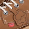 Kickers Junior Unisex Kick Hi Zip de piel color tostado