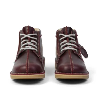 Kickers Kick Hi Central para adultos unisex, rojo oscuro