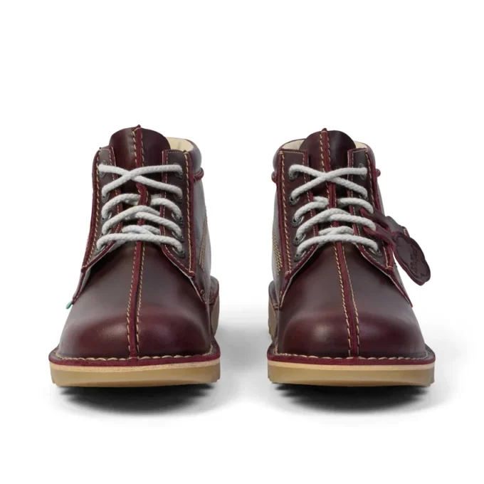 Kickers Kick Hi Central para adultos unisex, rojo oscuro