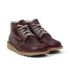 Kickers Kick Hi Central para adultos unisex, rojo oscuro