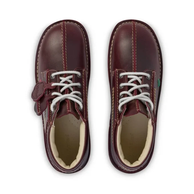 Kickers Kick Hi Central para adultos unisex, rojo oscuro