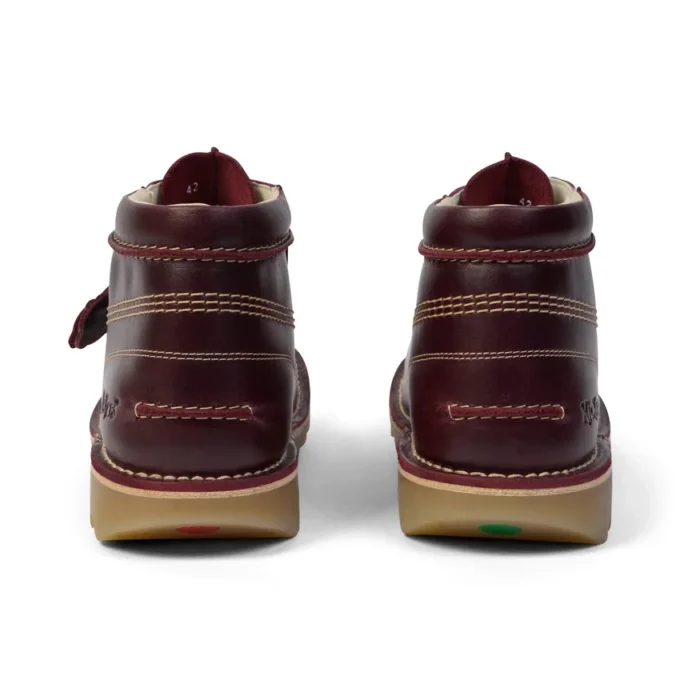 Kickers Kick Hi Central para adultos unisex, rojo oscuro