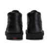 Kickers Kick Hi de cuero para jóvenes unisex, negro