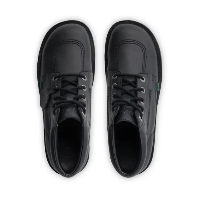 Kickers Kick Hi para adultos, unisex, piel sintética, negro