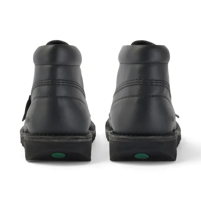 Kickers Kick Hi para adultos, unisex, piel sintética, negro
