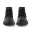 Kickers Kick Hi para hombre, cuero acolchado, negro