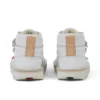 Kickers Kick Hi Roll de cuero para niños, unisex, blanco