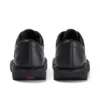 Kickers Kick Lo de cuero para mujer, negro