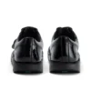 Kickers Kick Lo para mujer, piel alternativa charol, negro