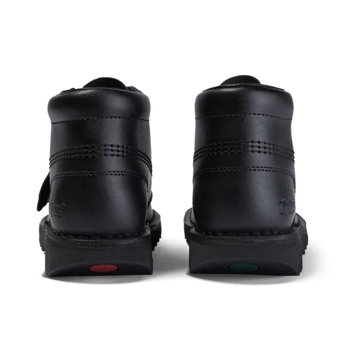 Kickers para mujer adultas, modelo Kick Hi, de piel negra