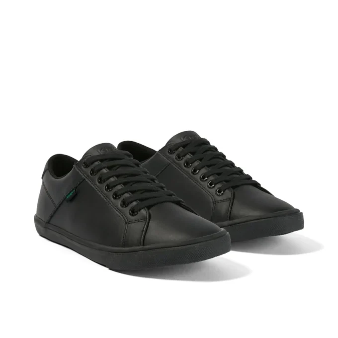 Kody Lo de cuero negro unisex para jóvenes