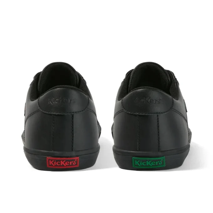Kody Lo de cuero negro unisex para jóvenes