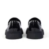 Mocasines Kenzi de piel para mujer joven, color negro