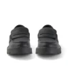 Mocasines Kori para mujer, alternativos al cuero, negros