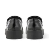 Mocasines Kori para mujer, de piel, negros