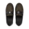 Mocasines Lennon unisex para adulto, piel negra