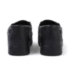 Mocasines Lennon unisex para adulto, piel negra