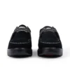 Mocasines Lennon Wall de ante negros unisex para adulto