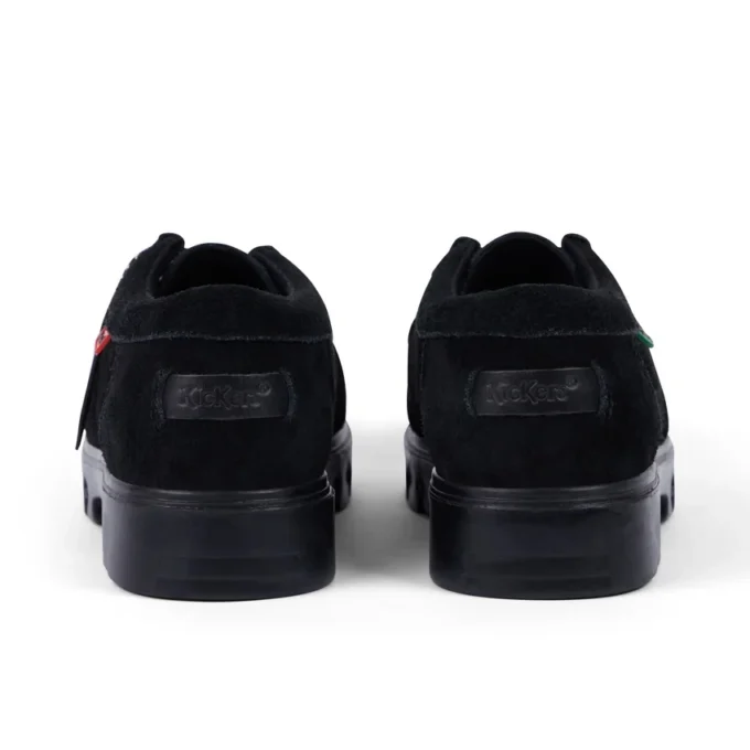 Mocasines Lennon Wall de ante negros unisex para adulto
