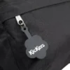 Mochila unisex Comet de poliéster, negra