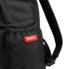 Mochila unisex Comet de poliéster, negra