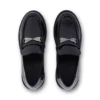Mujer Edie Mocasín de charol Negro