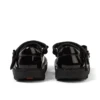 Niñas Kick Mj Bow de charol negro
