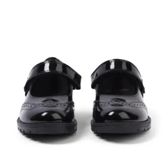 Niñas: Lachly MJ Brogue de charol negro