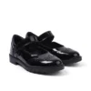 Niñas: Lachly MJ Brogue de charol negro