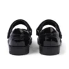 Niñas: Lachly MJ Brogue de charol negro