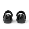 Niñas pequeñas Lachly Mj Brogue de charol negro