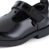 Niñas pequeñas Lachly T Bar Charol Negro
