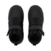 Niños pequeños Stomper Hi de cuero negro