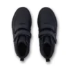 Niños Tovni Scuff Hi de piel, negro
