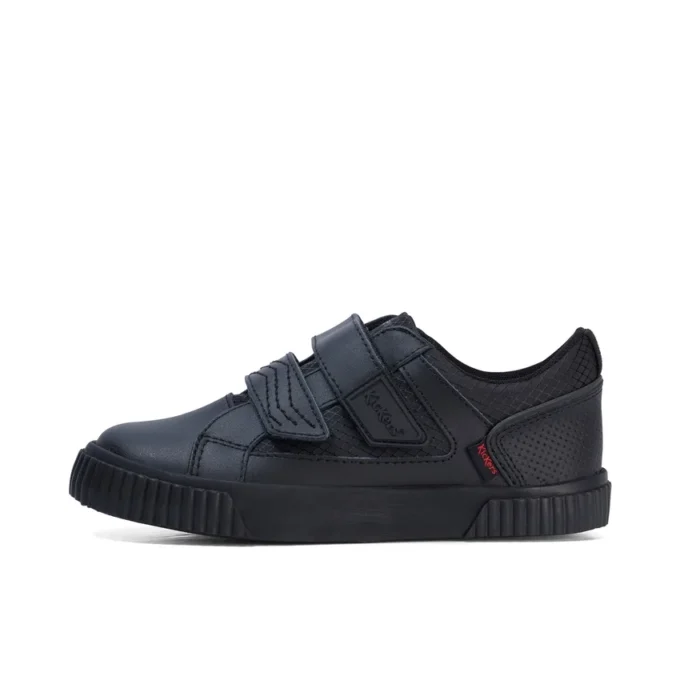 Niños Tovni Twin Flex de piel, negro