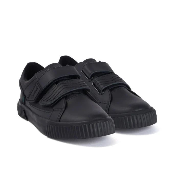 Niños Tovni Twin Flex de piel, negro