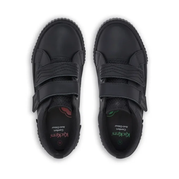 Niños Tovni Twin Flex de piel, negro