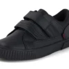 Niños Tovni Twin Flex de piel, negro