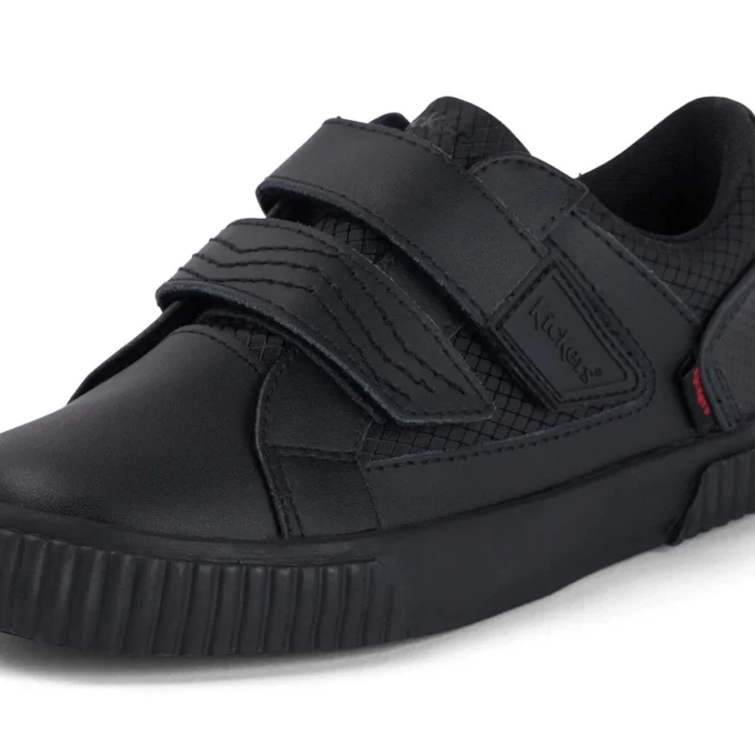 Niños Tovni Twin Flex de piel, negro