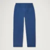 Pantalón de hombre Kickers de pierna ancha con cordón, azul marino