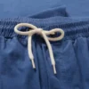 Pantalón de hombre Kickers de pierna ancha con cordón, azul marino