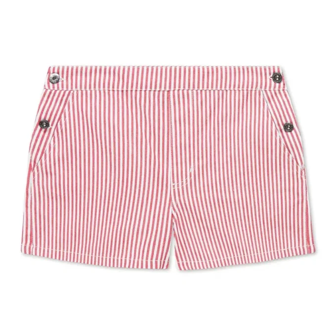 Pantalones cortos clásicos Kickers para mujer, color rojo
