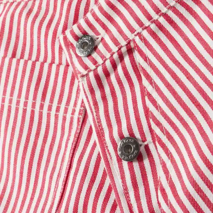 Pantalones cortos clásicos Kickers para mujer, color rojo