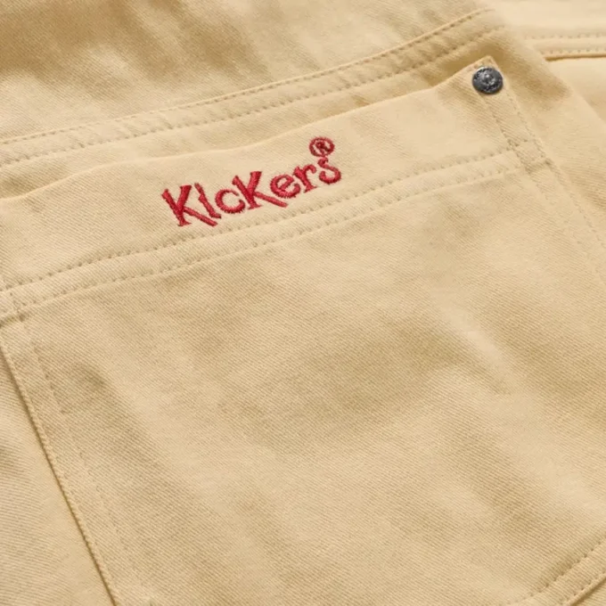 Peto clásico Kickers para mujer, amarillo