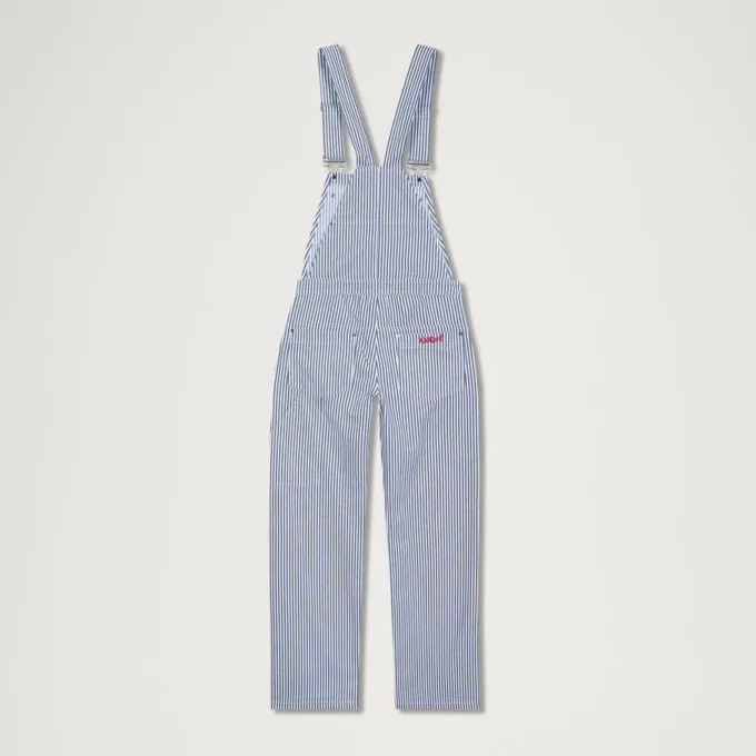 Peto clásico Kickers para mujer, azul/blanco