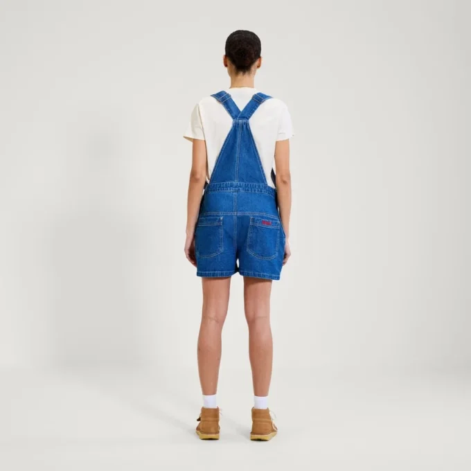Peto corto Kickers Classics para mujer, azul