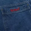 Peto corto Kickers Classics para mujer, azul